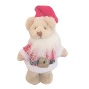 Vintage Cute WEE BEAR VILLAGE Bear Santa Ganz 1995